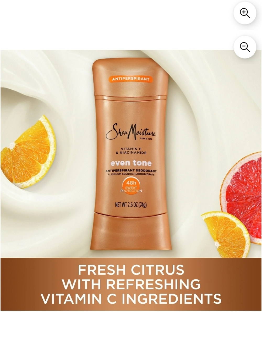 Sheamoisture Even Tone Antiperspirant Deodorant Stick for Women